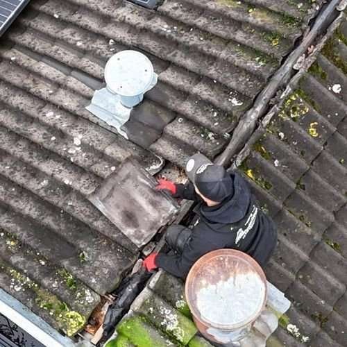 Een dakrenovatie bij oud pannendak in Papendrecht