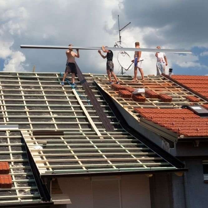Plat dak Papendrecht opnieuw leggen